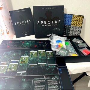 Spectre 007 JAMES BOND Board Game Strategy Challenging New In Box 2-4 Players